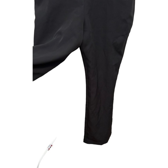 SOCIALITE Deep Surplice Neck Flutter Sleeve Jumpsuit black - Picture 7 of 14